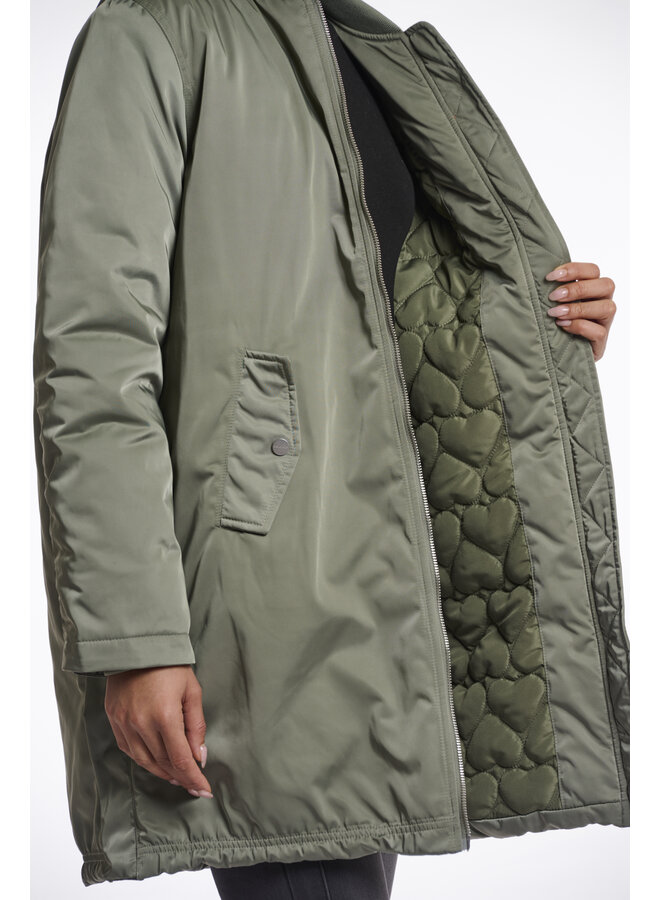 Star Long Bomber Jacket