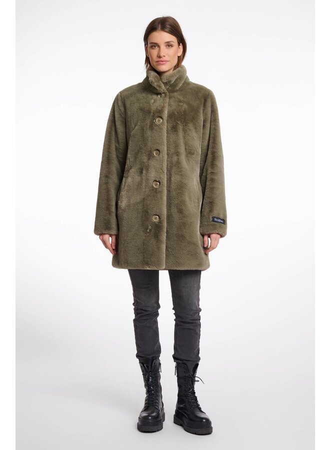 Nonna Faux Fur Coat