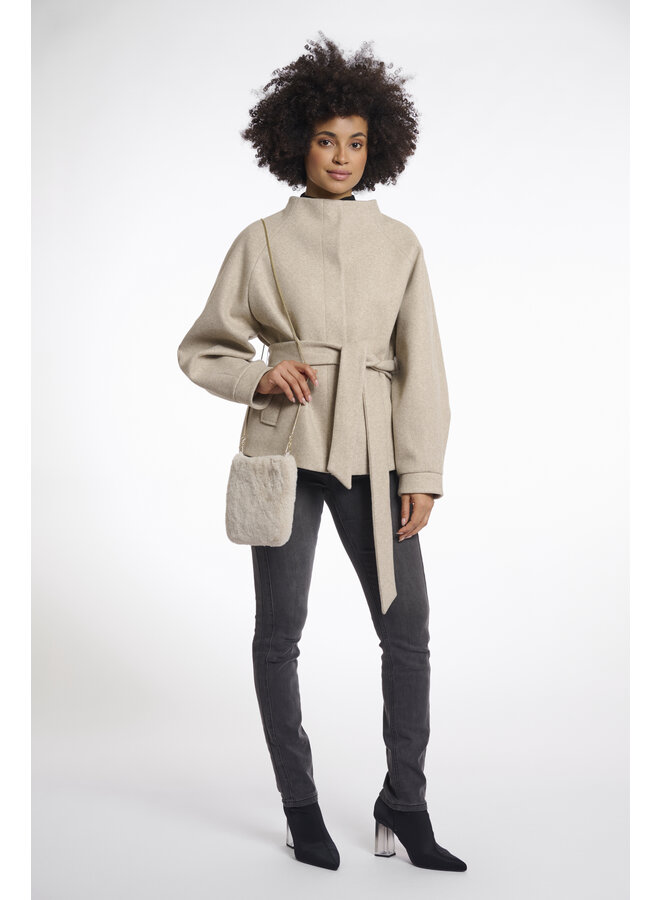 Doxy Faux Fur Shoulder Bag