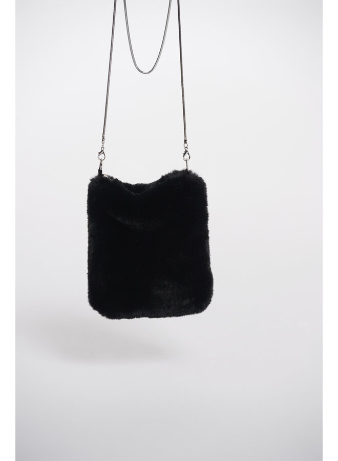 Doxy Faux Fur Shoulder Bag