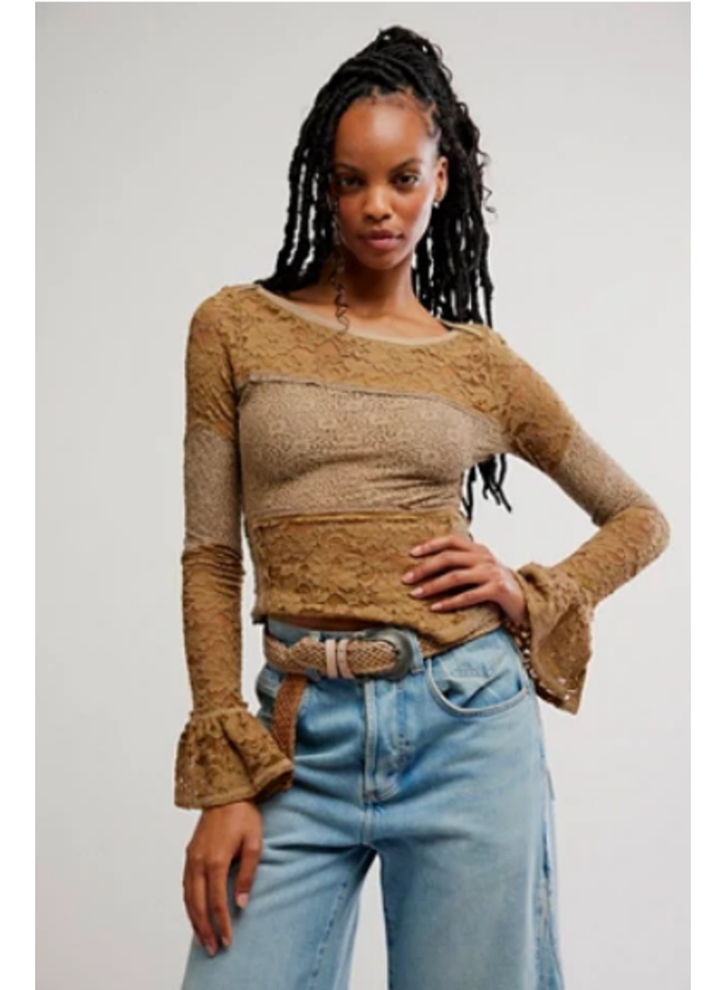 Lace Layering Long Sleeve