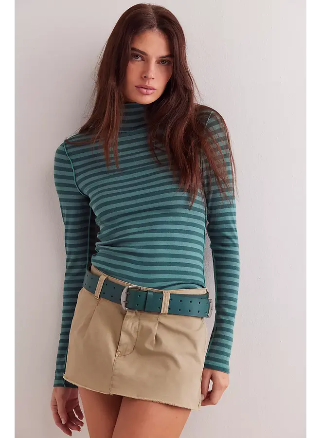 Good Good Stripe Turtleneck