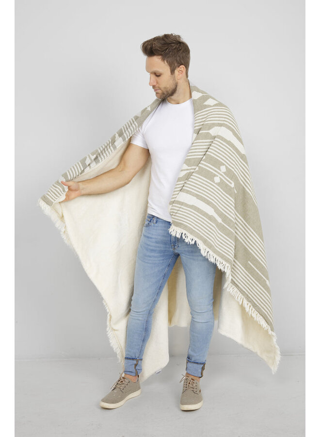 Arrow Fleece Throw