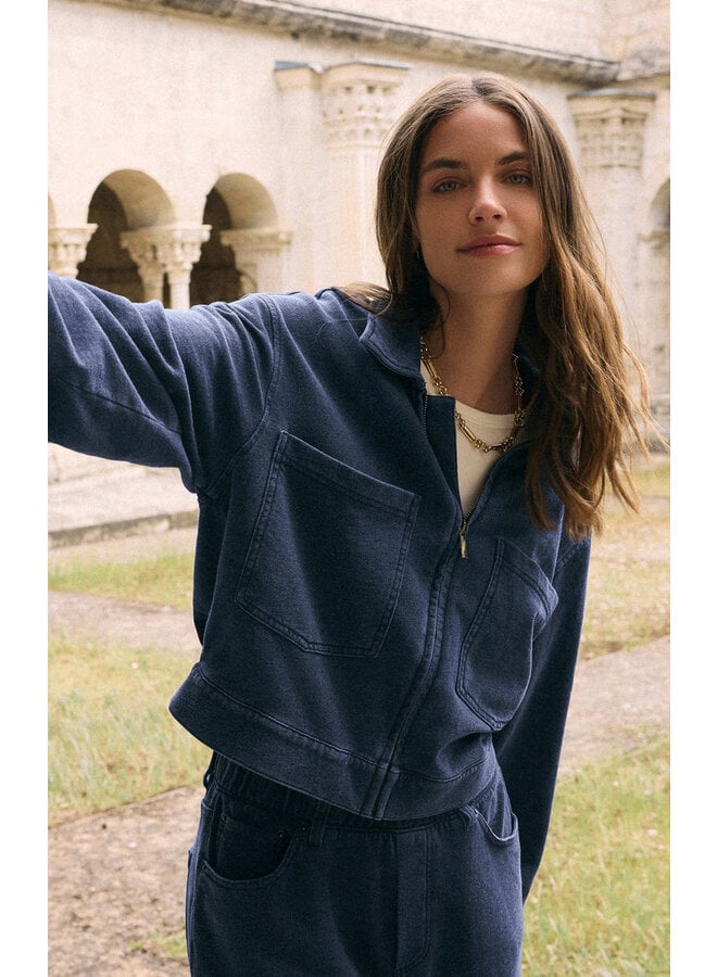 Heritage Knit Denim Jacket