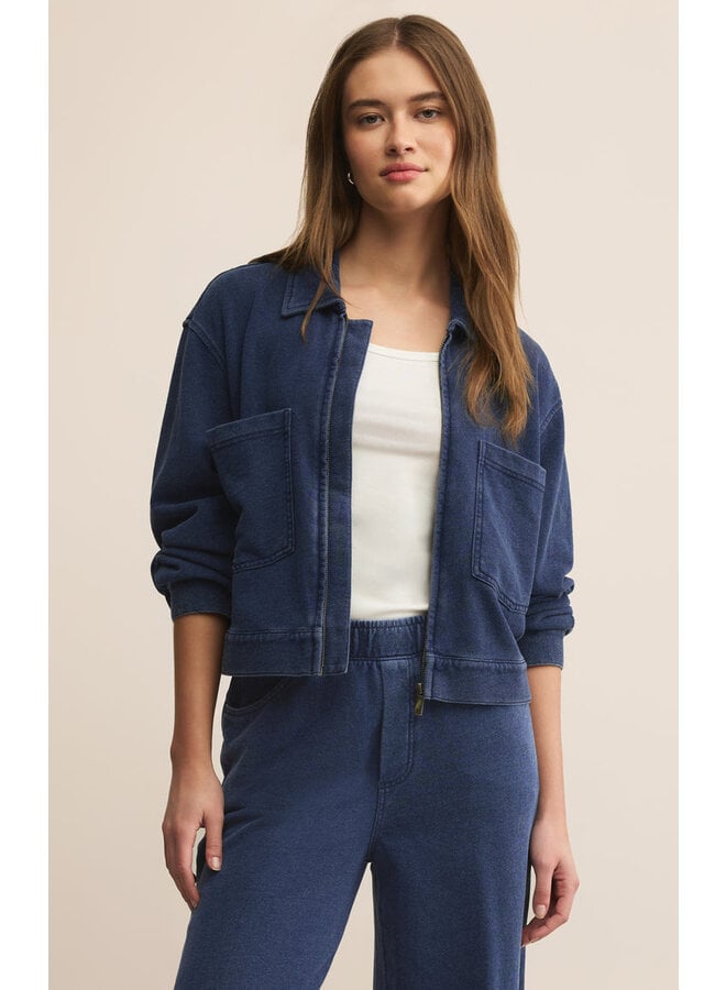 Heritage Knit Denim Jacket