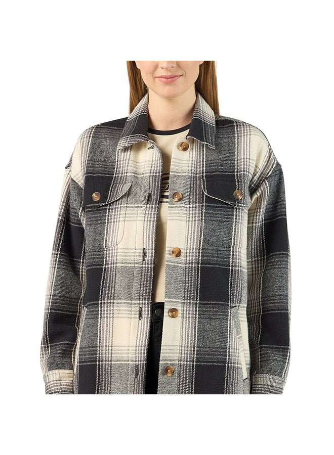 Womens Plaid Flannel Shacket