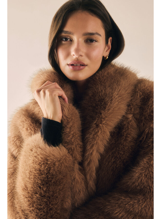 Logan Faux Fur Coat