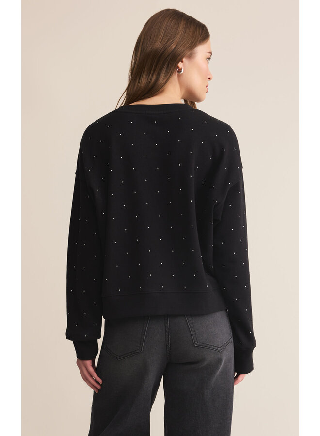 Sparkle Crew Neck Sweatshirt
