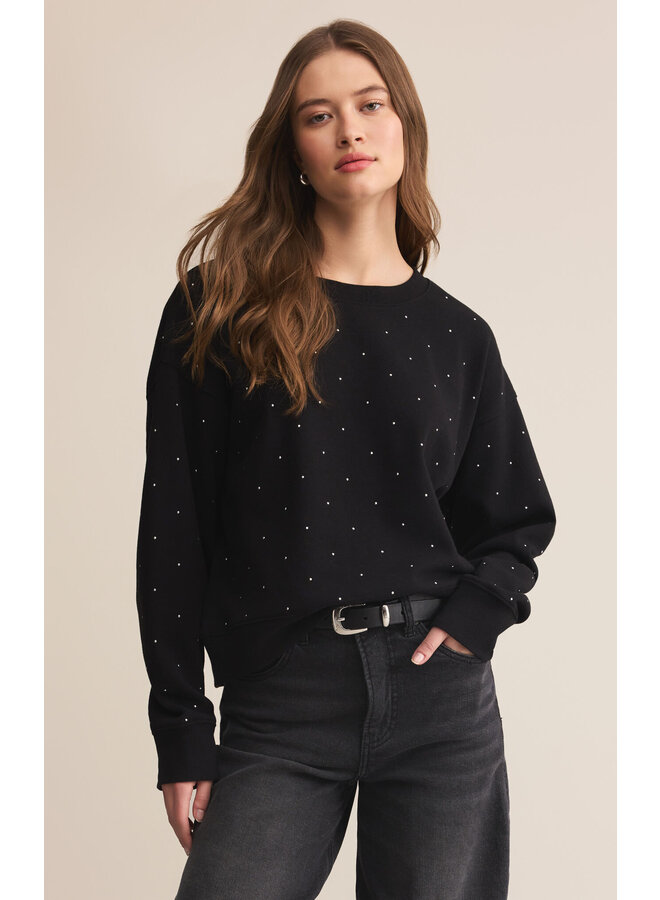 Sparkle Crew Neck Sweatshirt