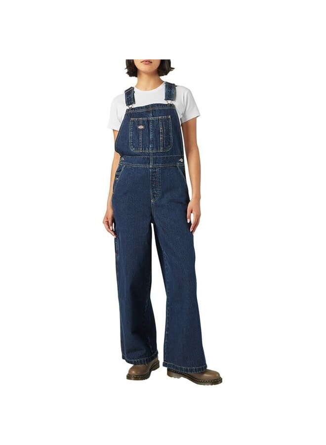 Women's Mechanic Loose Fit Bib Overalls