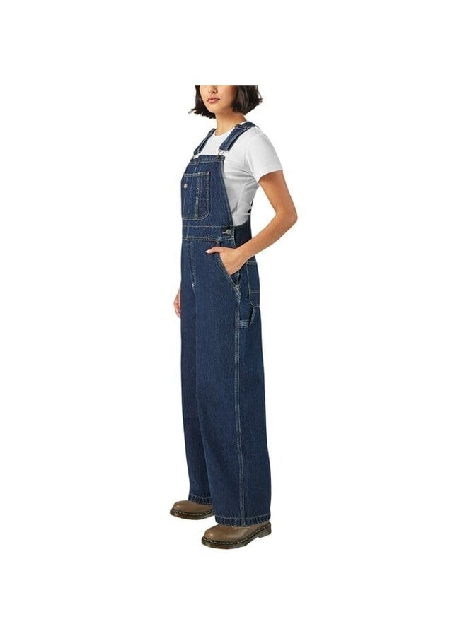 Women's Mechanic Loose Fit Bib Overalls