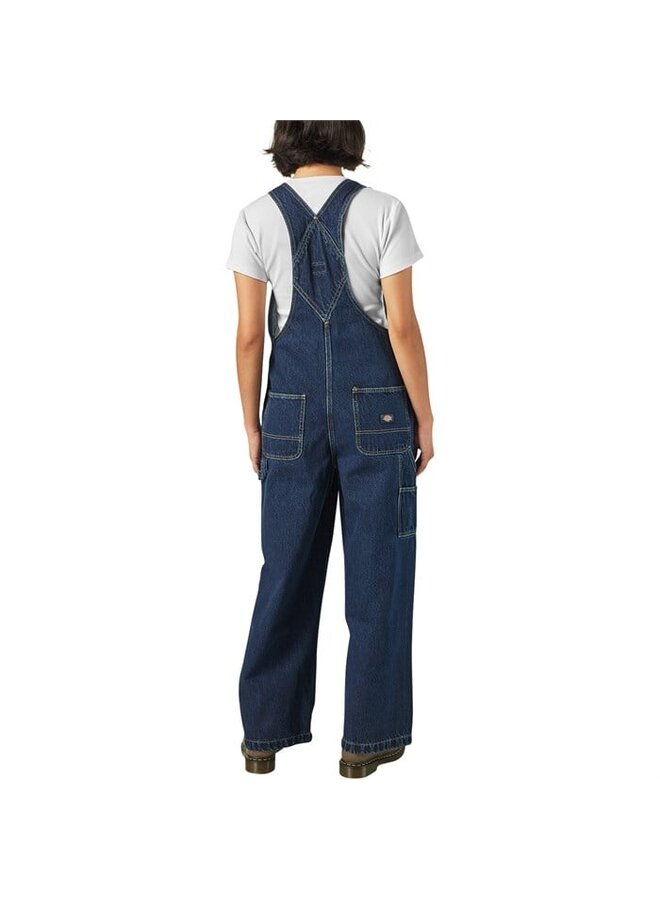 Women's Mechanic Loose Fit Bib Overalls