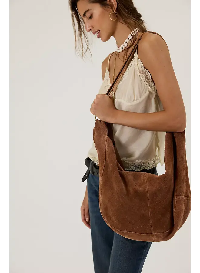 Roma Suede Tote Bag