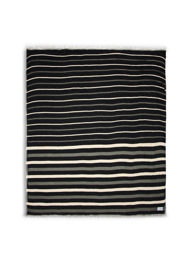 Winslow Linen Blend Fleece Throw