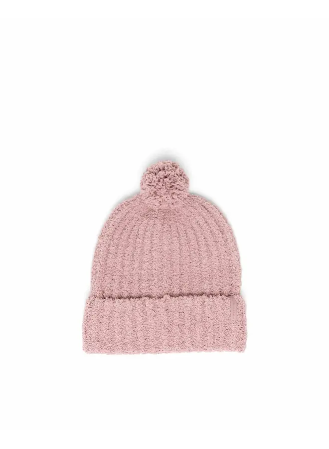 Boucle Pom Solid Beanie