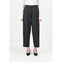 Women's  Wool Blend Barrel Fit Trousers