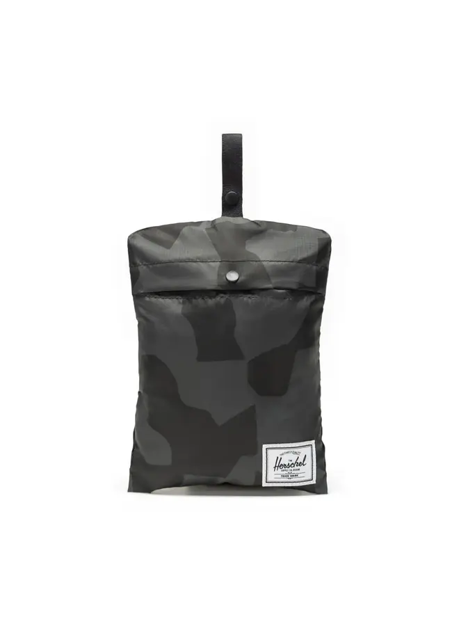 Rome Packable Backpack - Shadow Pixel Black