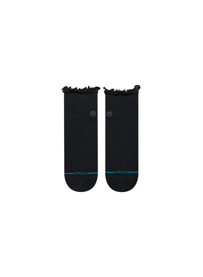 Womens Ruffle Icon Quarter Sock