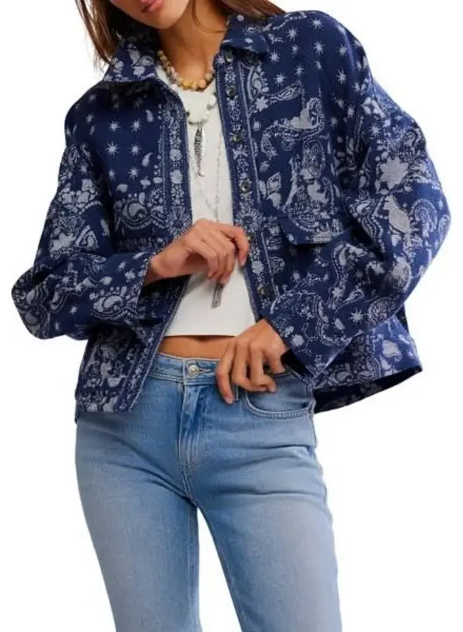 Bandana Jacquard Shirt