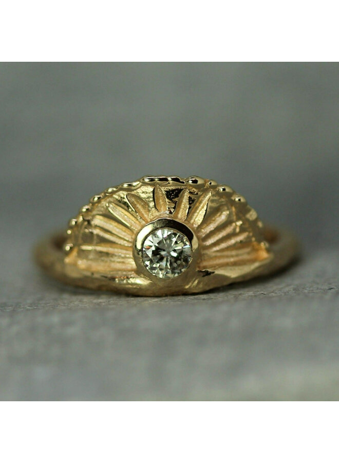 Sunrise Lab Grown Diamond Ring