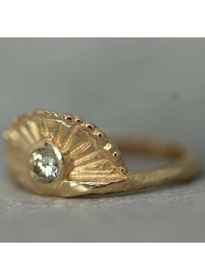 Sunrise Lab Grown Diamond Ring