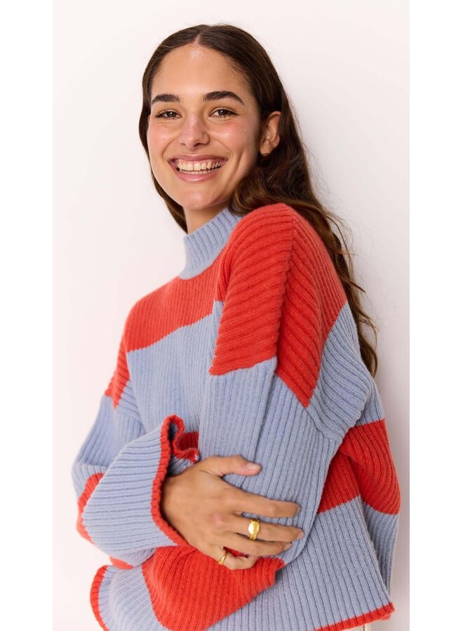 Freja Stripe Chunky Knit