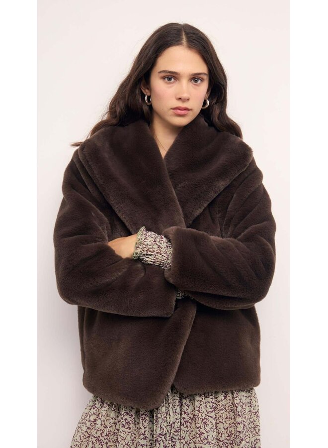 Sigrid Faux Fur Coat