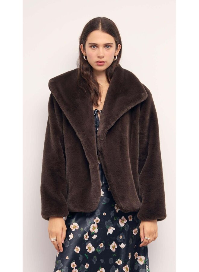 Sigrid Faux Fur Coat