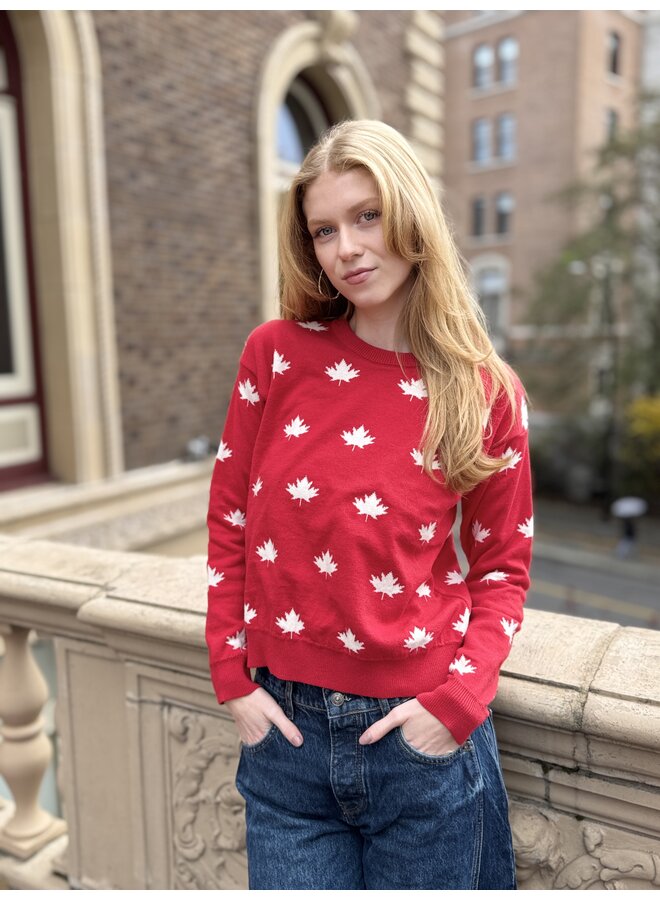 Falling Maples Sweater