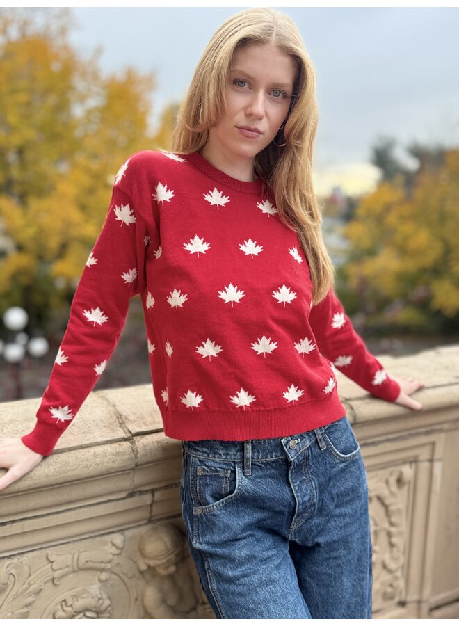 Falling Maples Sweater