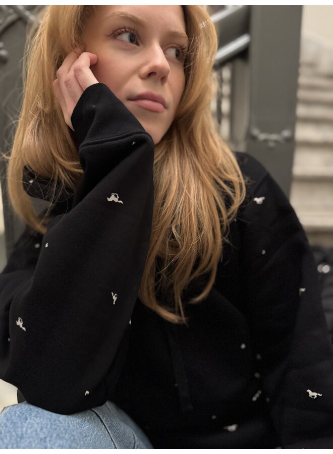 All Over Horse Hoodie