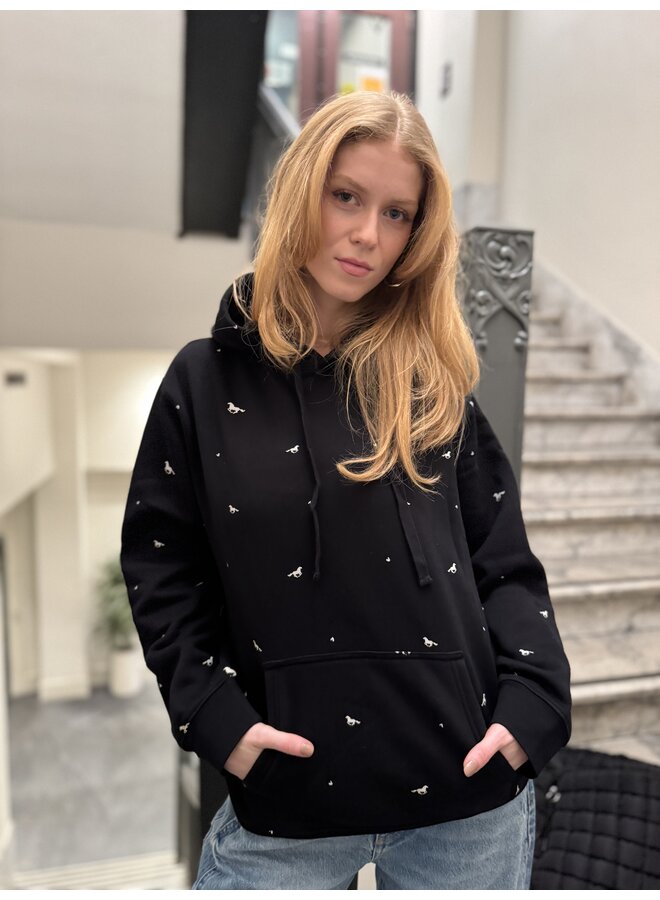 All Over Horse Hoodie