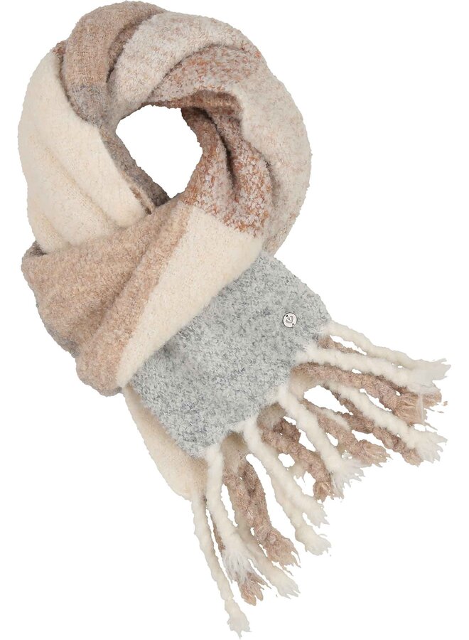 Checked with Fring Scarf