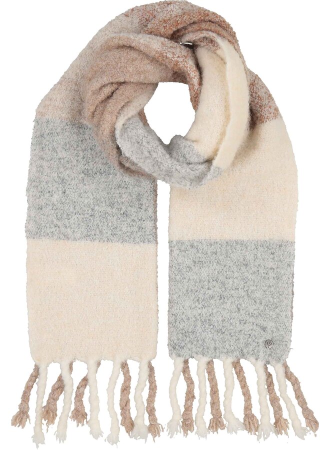 Checked with Fring Scarf