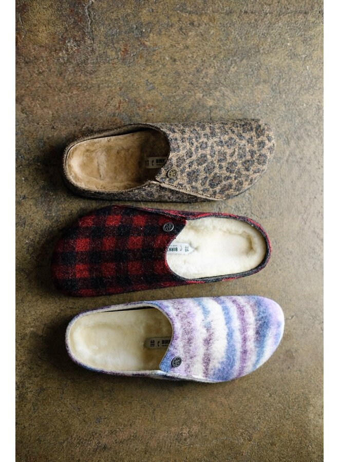 Zermatt shearling dyed stripes N