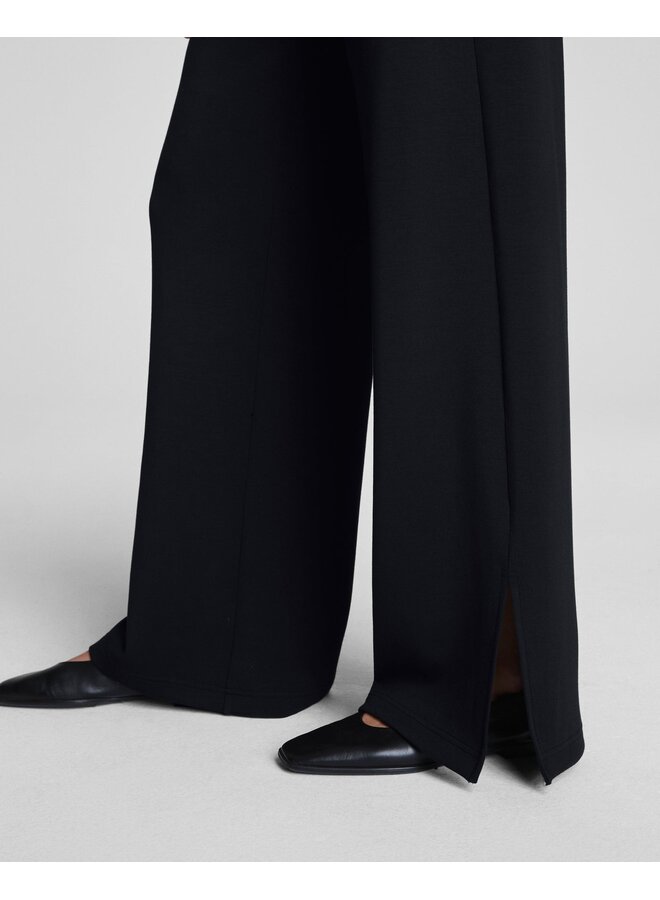 Air Essential Zero Waistband Wide Leg Black