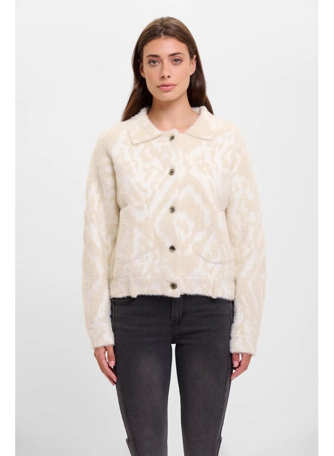 Bubbly Boxy Jacket Birch
