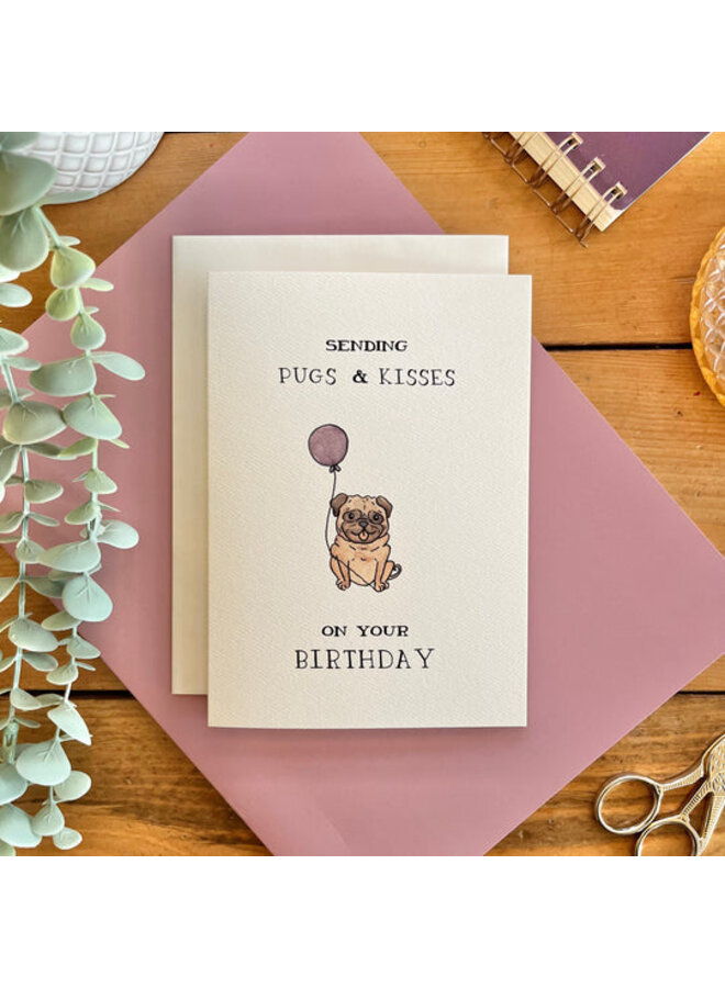 Sending Pugs Card