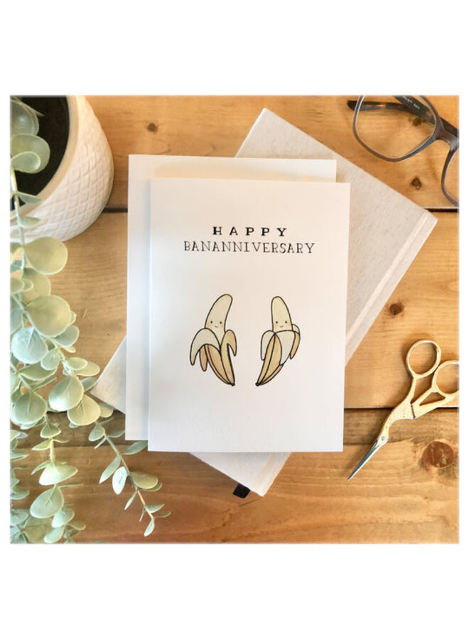 Happy Bananniversary Card