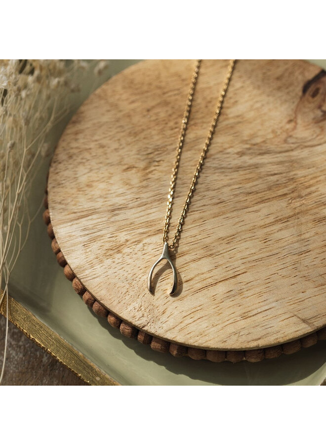 Wishbone Necklace Small