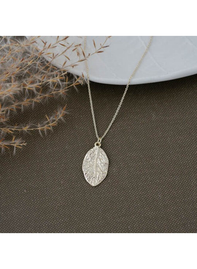 Elm Leaf Necklace