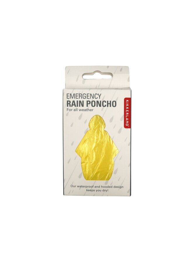 Emergency Rain Poncho