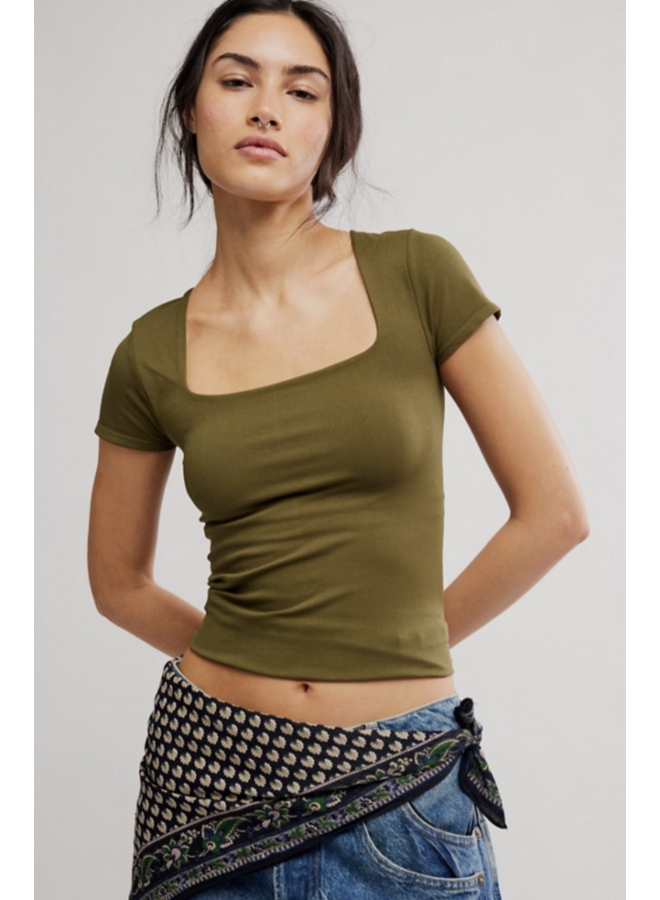 Clean Lines Sunfade Baby Tee