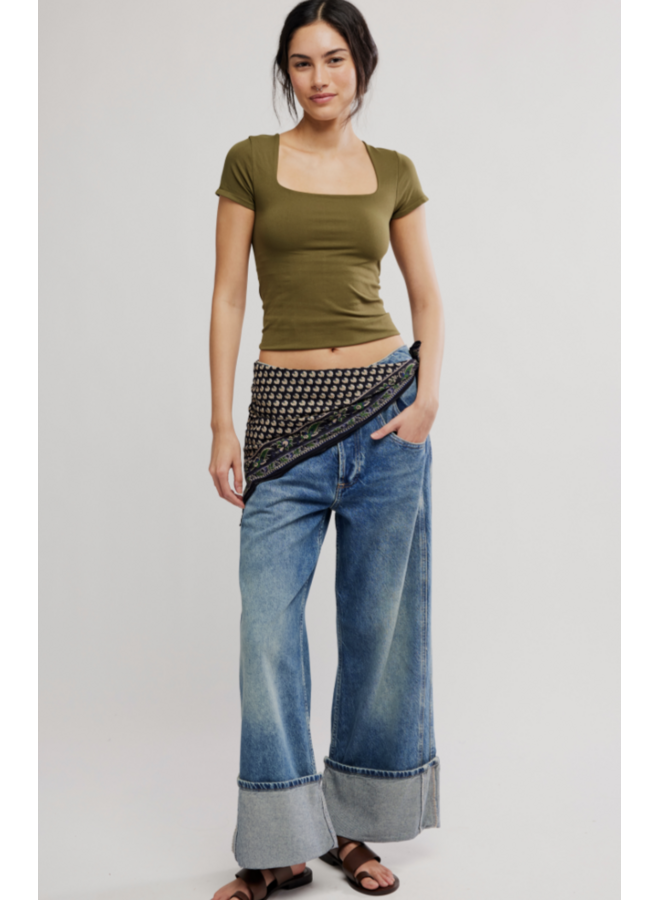 Clean Lines Sunfade Baby Tee