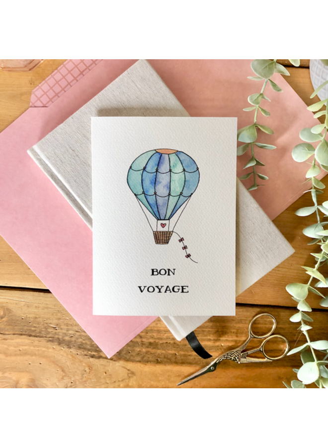 Punny Bon Voyage Card