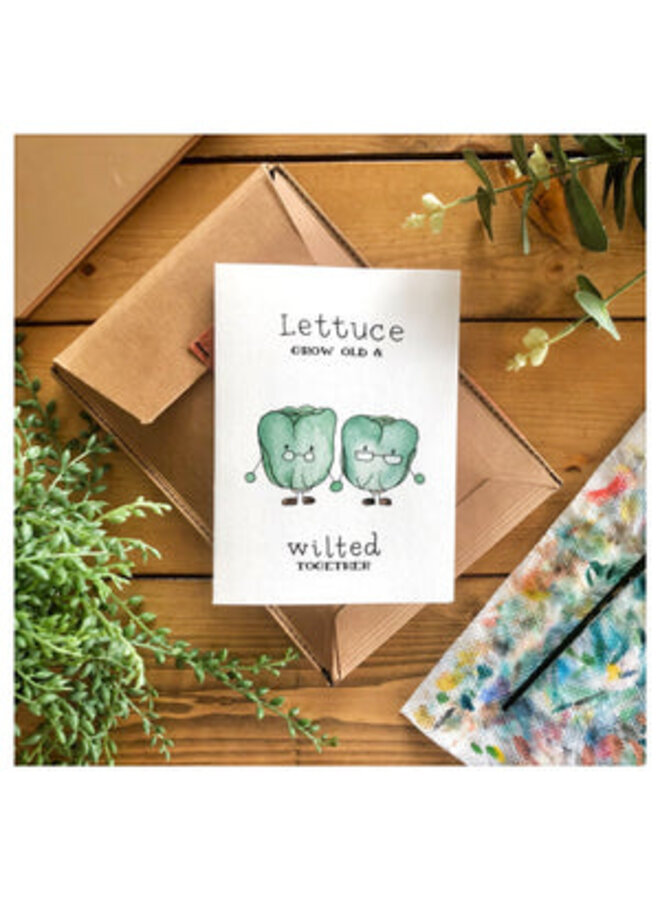 Lettuce Grow Old Card