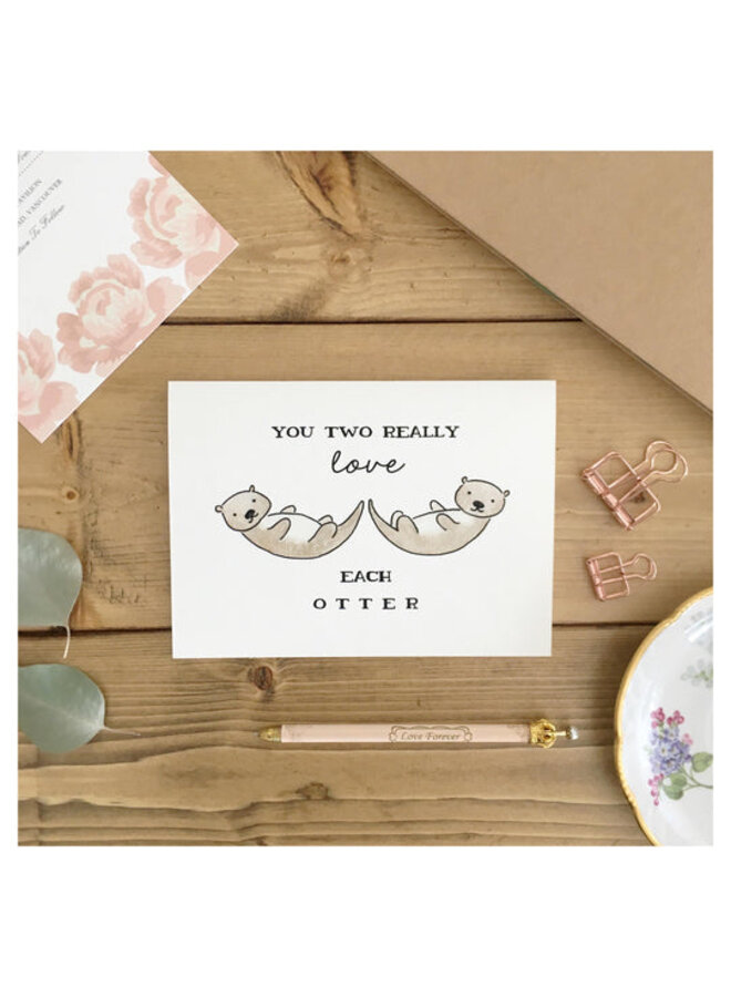 Love Each Otter Card