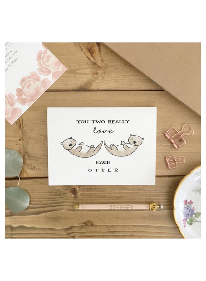 Love Each Otter Card