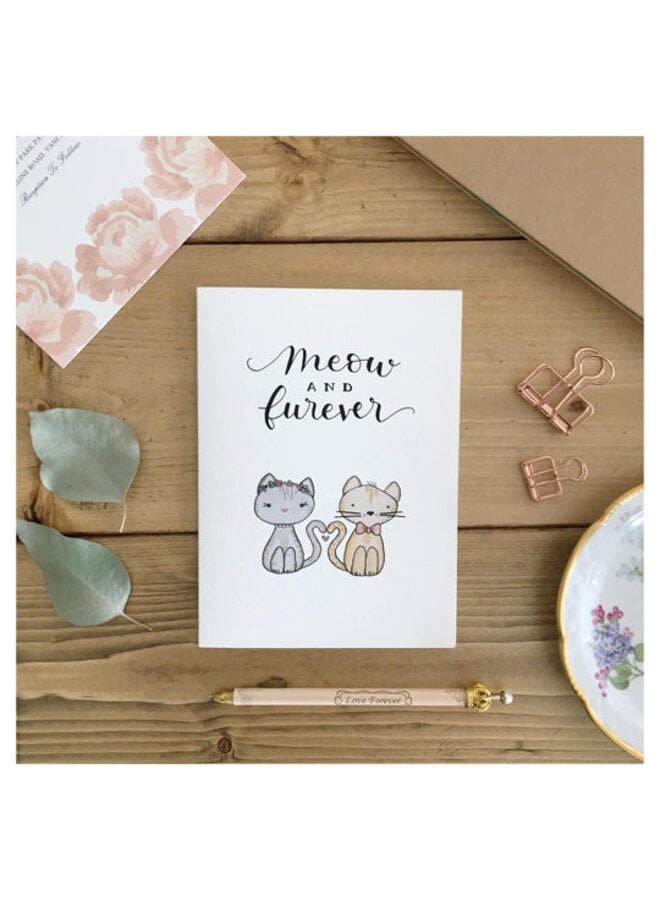 Meow and Furever Card