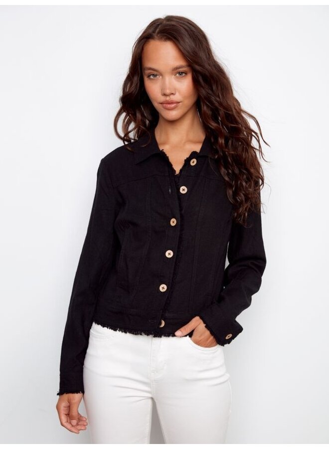Linen Blend Jacket